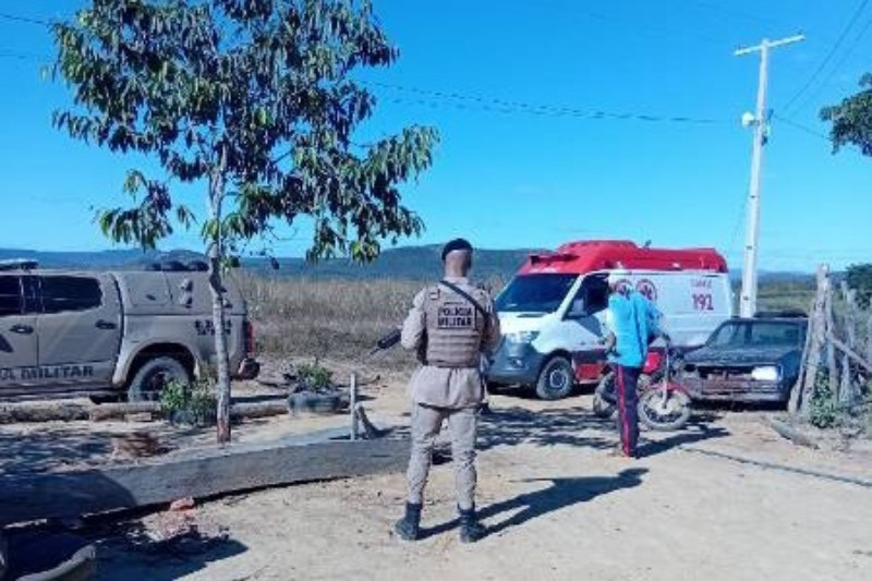 Picuinha na zona rural de Barra da Estiva para na delegacia de Brumado.