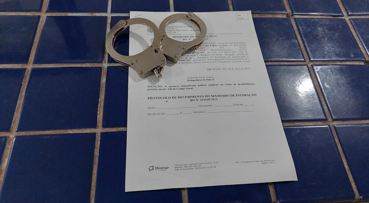 Pombo de 37 anos com mandado de prisão em aberto é capturado em Brumado
