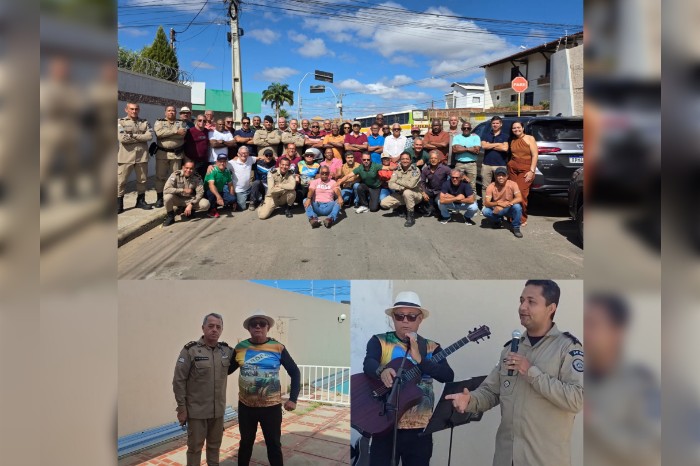 24º Batalhão de Brumado homenageia veteranos da Polícia Militar com café da manhã