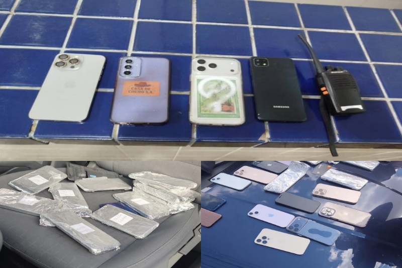 Passa Nada! Em Brumado Polícia apreende celulares furtados em show no Goiás.