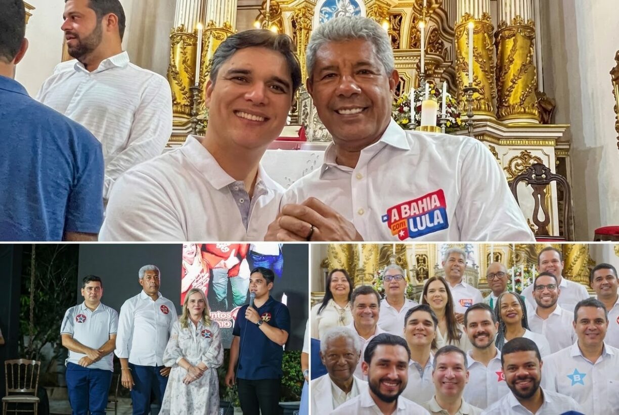Vitor Bonfim cumpre agenda com o governador Jerônimo e fortalece articulação política no Sudoeste Baiano